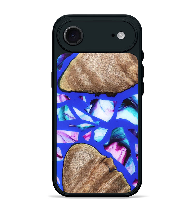 iPhone 17 Air Wood Phone Case - Jaheim (Stained Glass, 821757)