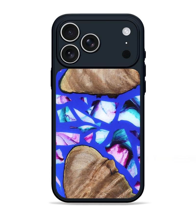 iPhone 17 Pro Max Wood Phone Case - Jaheim (Stained Glass, 821757)