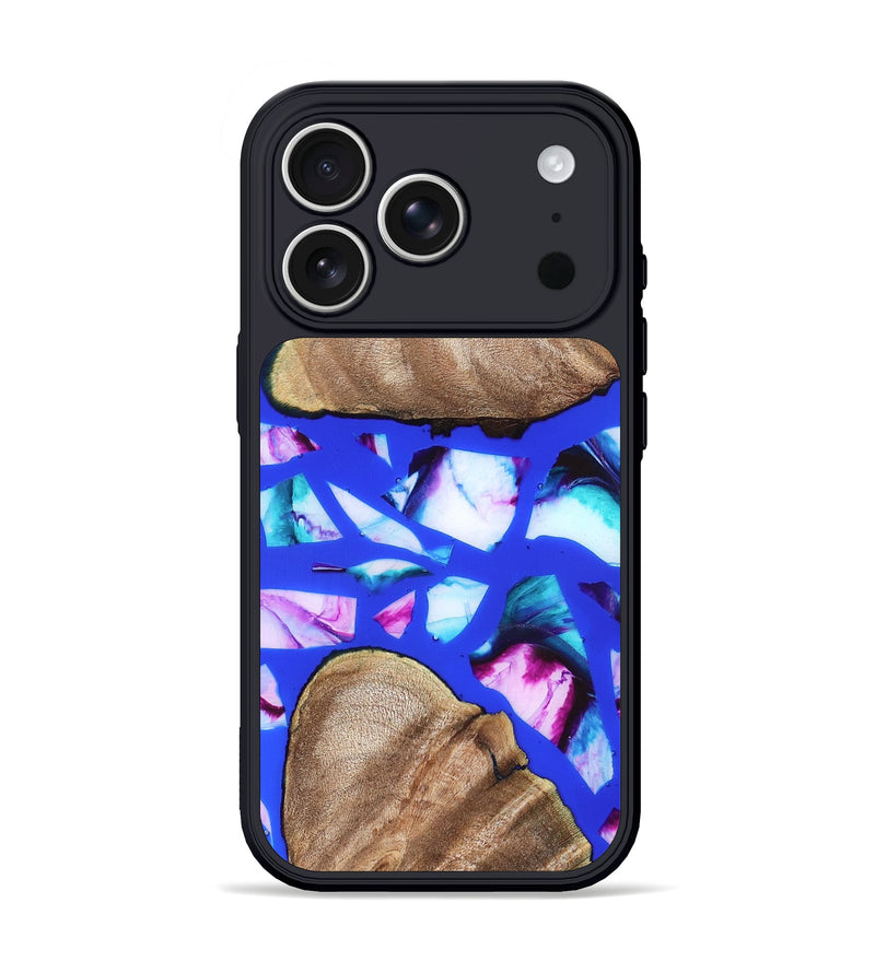 iPhone 17 Pro Wood Phone Case - Jaheim (Stained Glass, 821757)