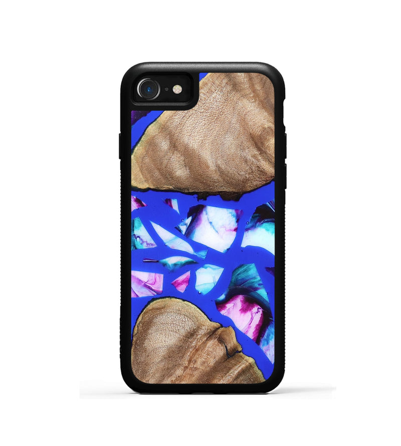 iPhone SE Wood Phone Case - Jaheim (Stained Glass, 821757)