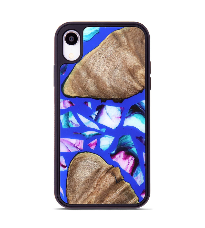 iPhone Xr Wood Phone Case - Jaheim (Stained Glass, 821757)