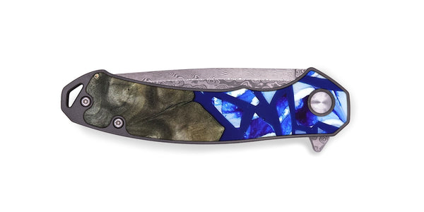 EDC Wood Pocket Knife - Lakelyn (Stained Glass, 821758)