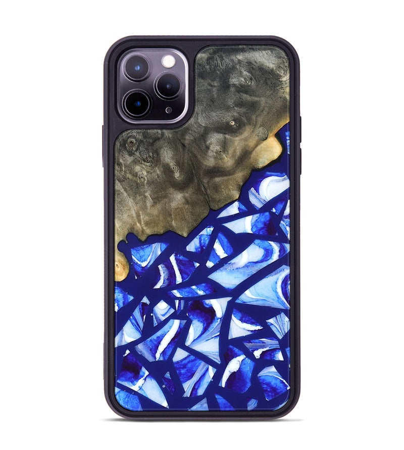 iPhone 11 Pro Max Wood Phone Case - Lakelyn (Stained Glass, 821758)