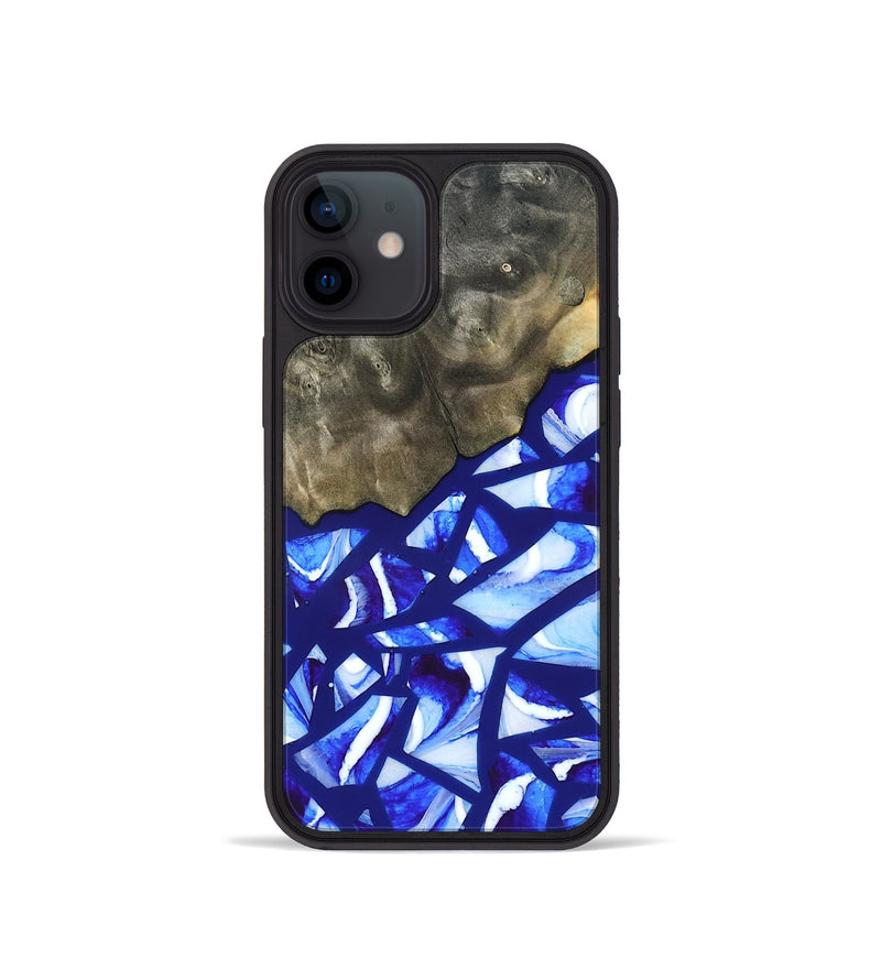 iPhone 12 mini Wood Phone Case - Lakelyn (Stained Glass, 821758)