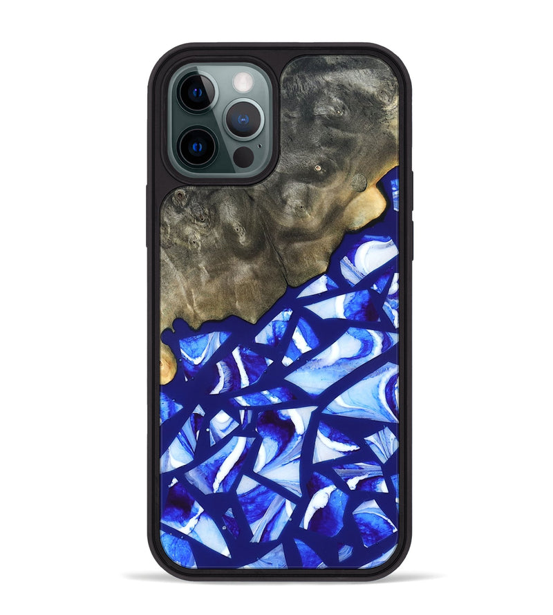iPhone 12 Pro Max Wood Phone Case - Lakelyn (Stained Glass, 821758)