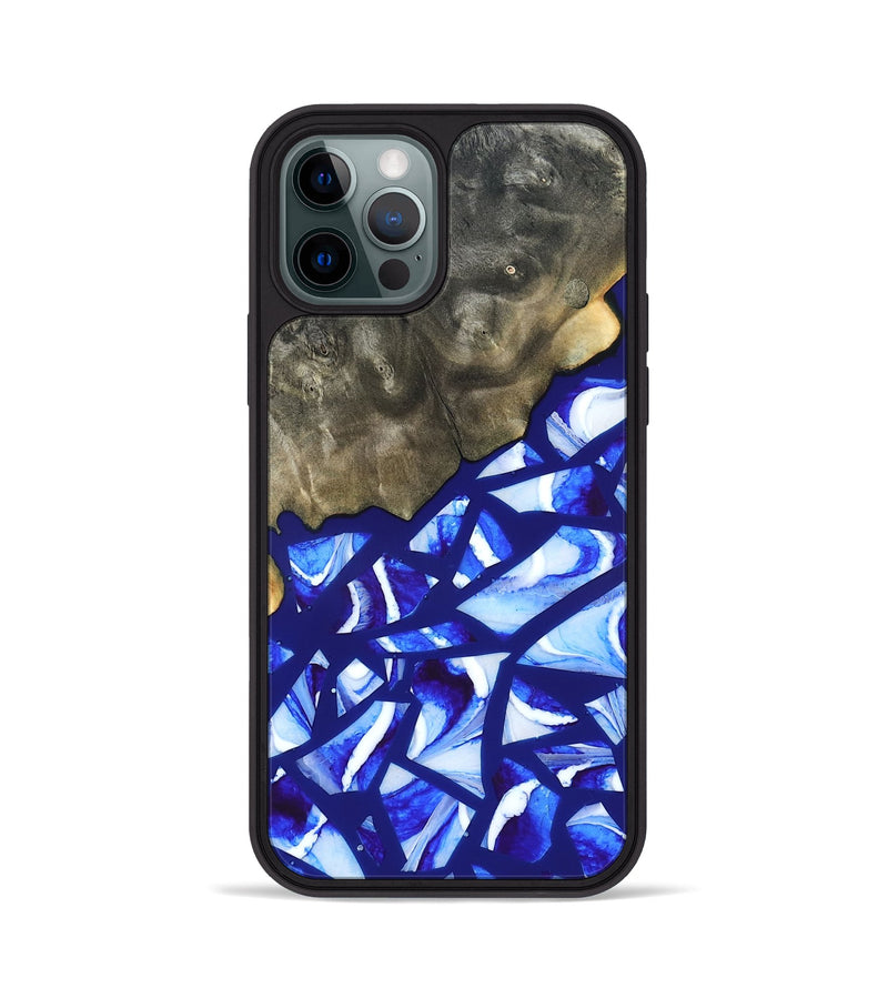iPhone 12 Pro Wood Phone Case - Lakelyn (Stained Glass, 821758)