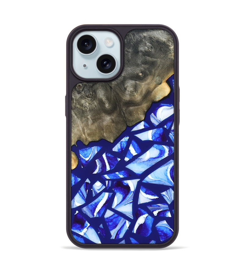 iPhone 15 Wood Phone Case - Lakelyn (Stained Glass, 821758)