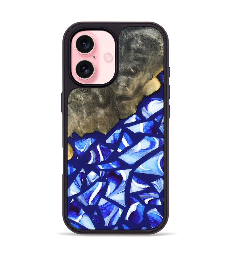 iPhone 16 Wood Phone Case - Lakelyn (Stained Glass, 821758)