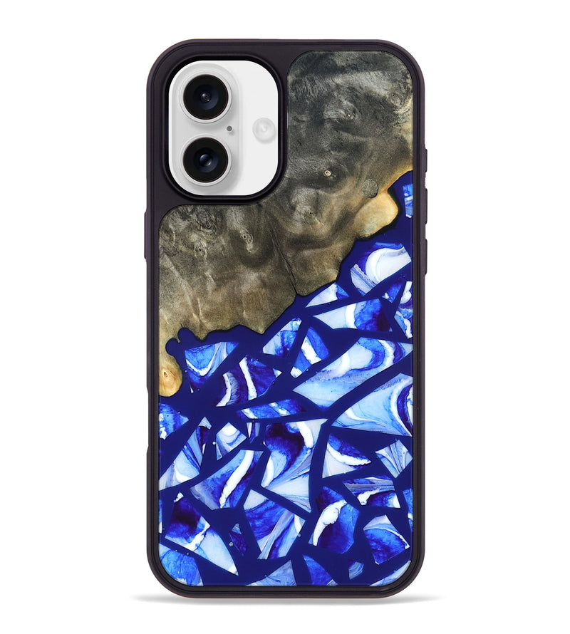 iPhone 16 Plus Wood Phone Case - Lakelyn (Stained Glass, 821758)