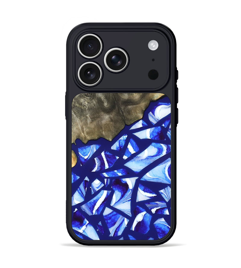 iPhone 17 Pro Wood Phone Case - Lakelyn (Stained Glass, 821758)