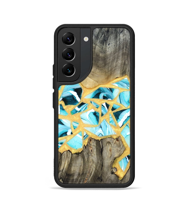 Galaxy S22 Wood Phone Case - Lorine (Stained Glass, 821761)