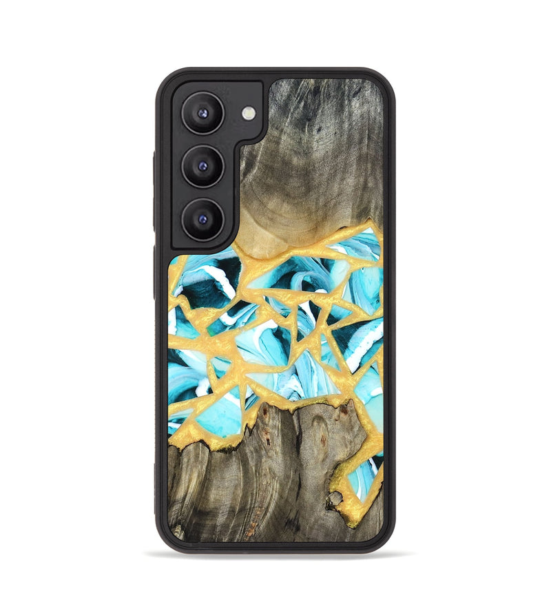 Galaxy S23 Wood Phone Case - Lorine (Stained Glass, 821761)
