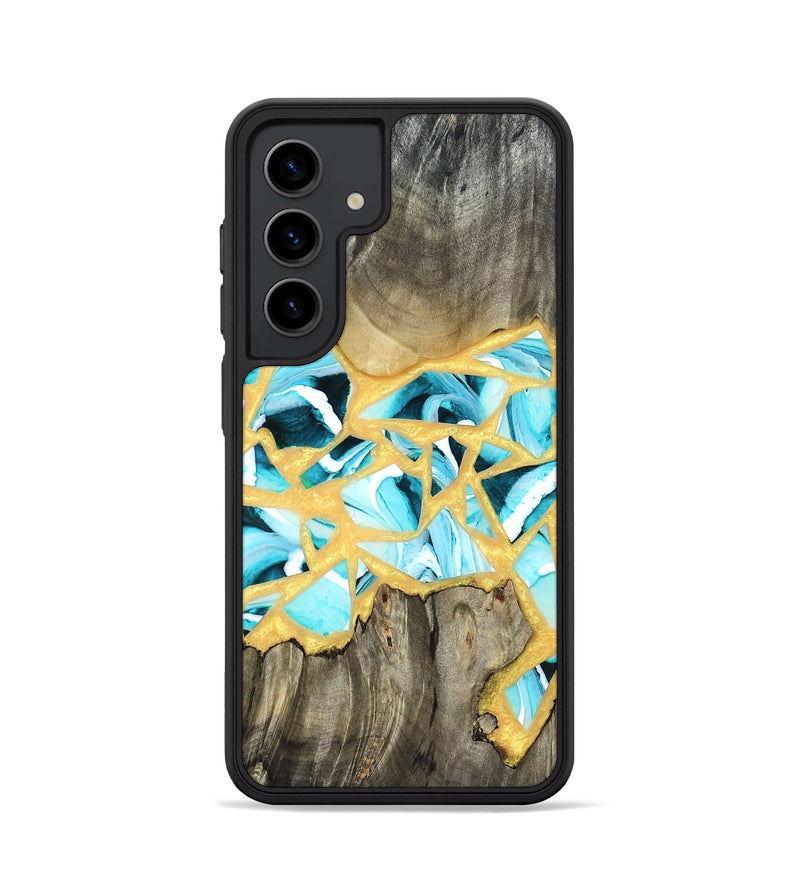 Galaxy S24 Wood Phone Case - Lorine (Stained Glass, 821761)