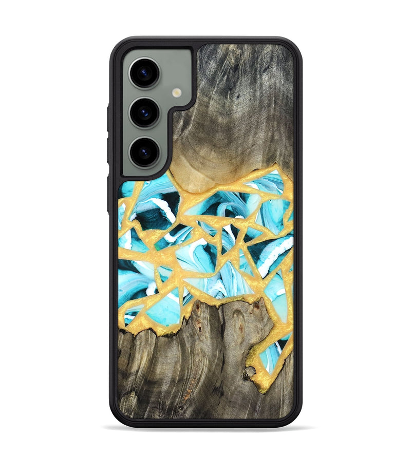 Galaxy S24 Plus Wood Phone Case - Lorine (Stained Glass, 821761)