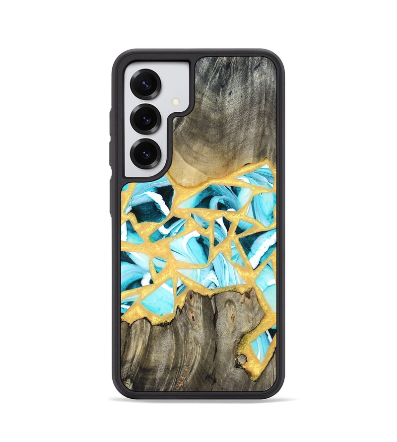 Galaxy S25 Wood Phone Case - Lorine (Stained Glass, 821761)