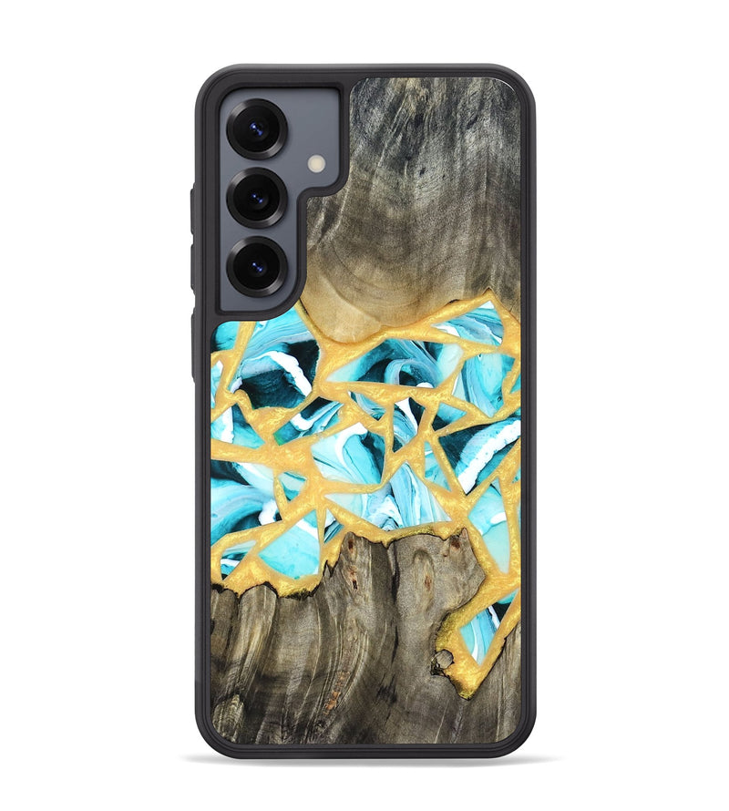 Galaxy S25 Plus Wood Phone Case - Lorine (Stained Glass, 821761)