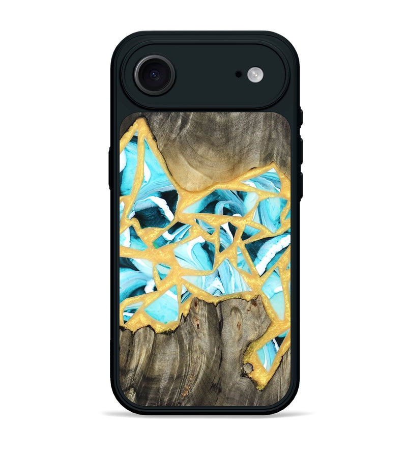 iPhone 17 Air Wood Phone Case - Lorine (Stained Glass, 821761)