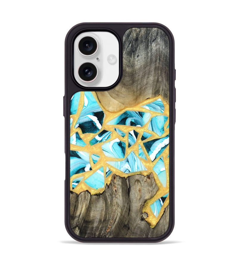 iPhone 17 Wood Phone Case - Lorine (Stained Glass, 821761)