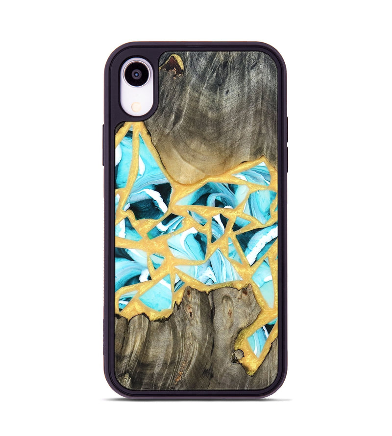 iPhone Xr Wood Phone Case - Lorine (Stained Glass, 821761)