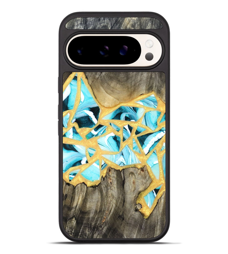 Pixel 10 Pro XL Wood Phone Case - Lorine (Stained Glass, 821761)