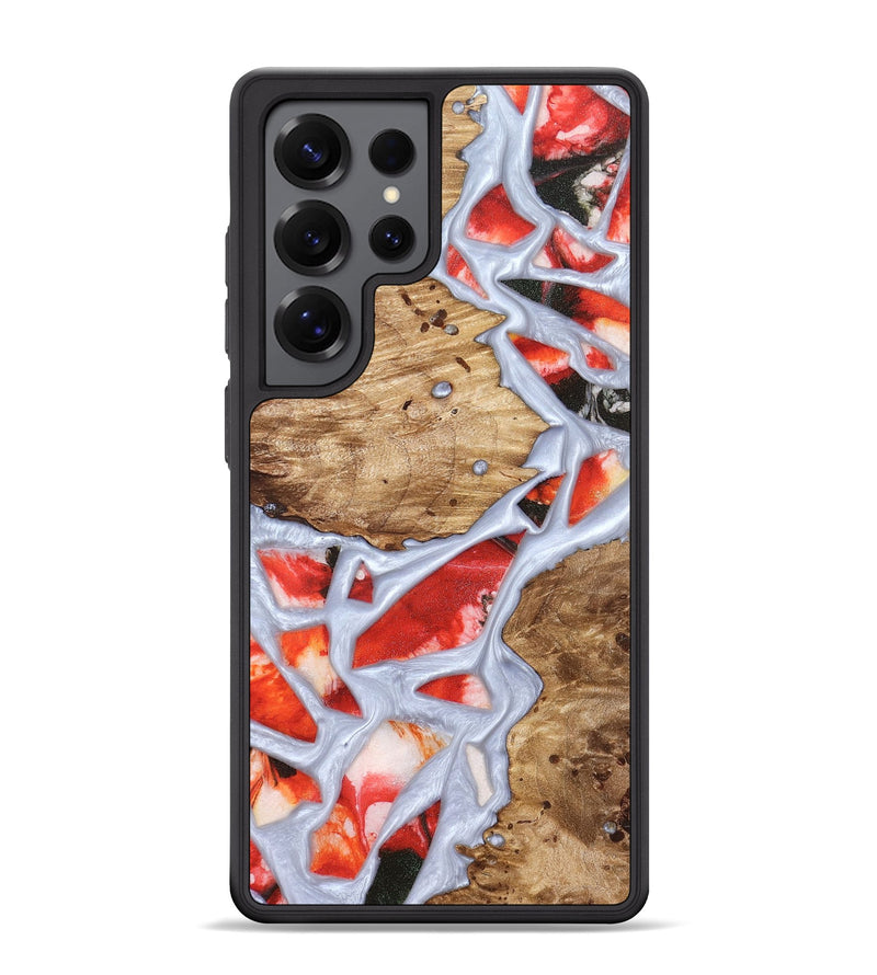 Galaxy S25 Ultra Wood Phone Case - Shavon (Stained Glass, 821763)