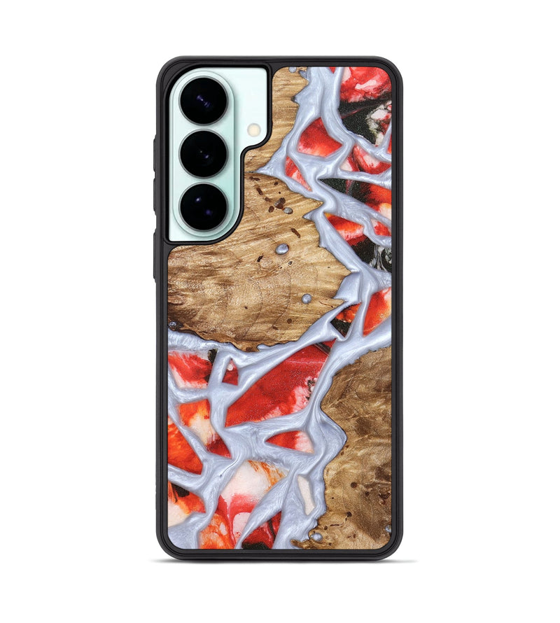 Galaxy S26 Plus Wood Phone Case - Shavon (Stained Glass, 821763)