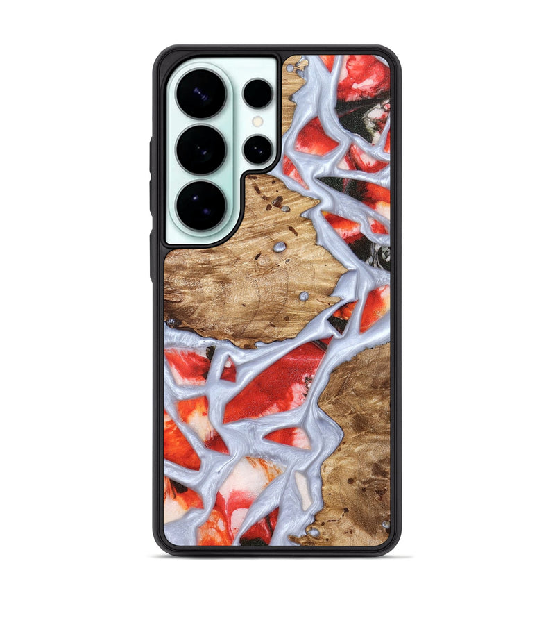 Galaxy S26 Ultra Wood Phone Case - Shavon (Stained Glass, 821763)