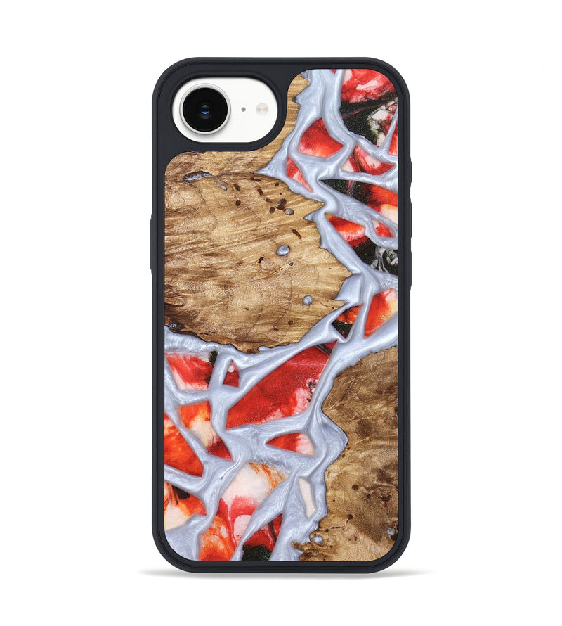 iPhone 16e Wood Phone Case - Shavon (Stained Glass, 821763)