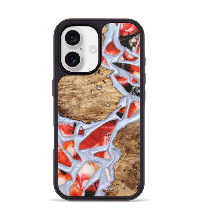 iPhone 17 Wood Phone Case - Shavon (Stained Glass, 821763)