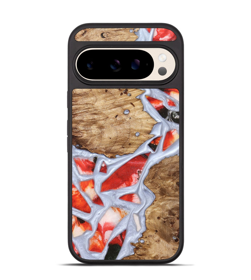 Pixel 10 Wood Phone Case - Shavon (Stained Glass, 821763)