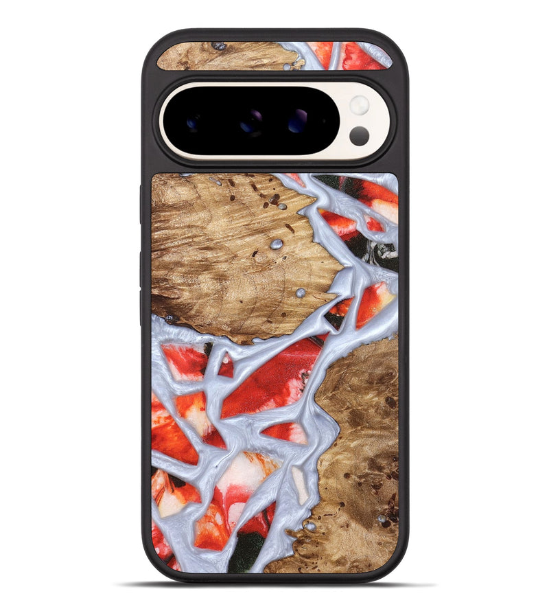 Pixel 10 Pro XL Wood Phone Case - Shavon (Stained Glass, 821763)