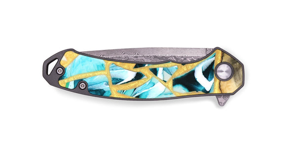 EDC Wood Pocket Knife - Harmoni (Stained Glass, 821765)