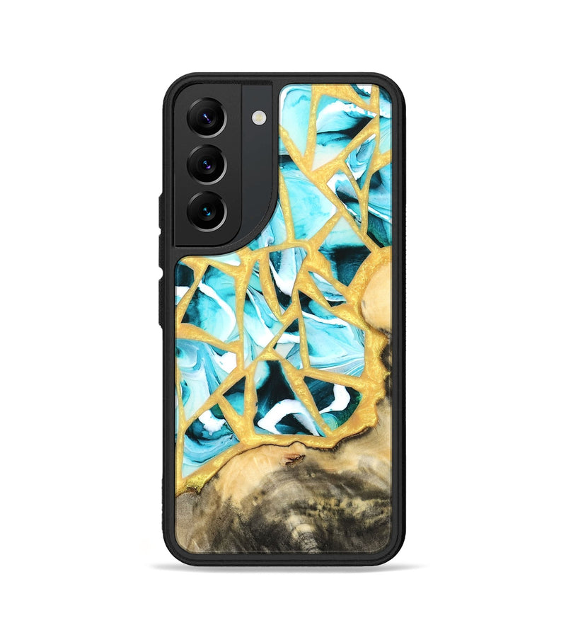 Galaxy S22 Wood Phone Case - Harmoni (Stained Glass, 821765)