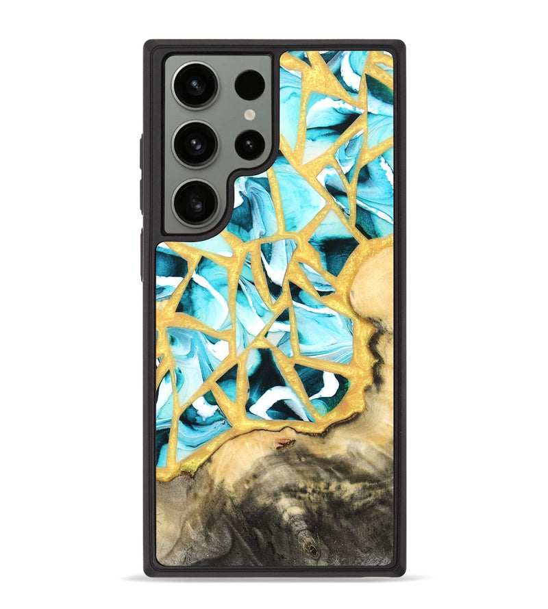 Galaxy S23 Ultra Wood Phone Case - Harmoni (Stained Glass, 821765)