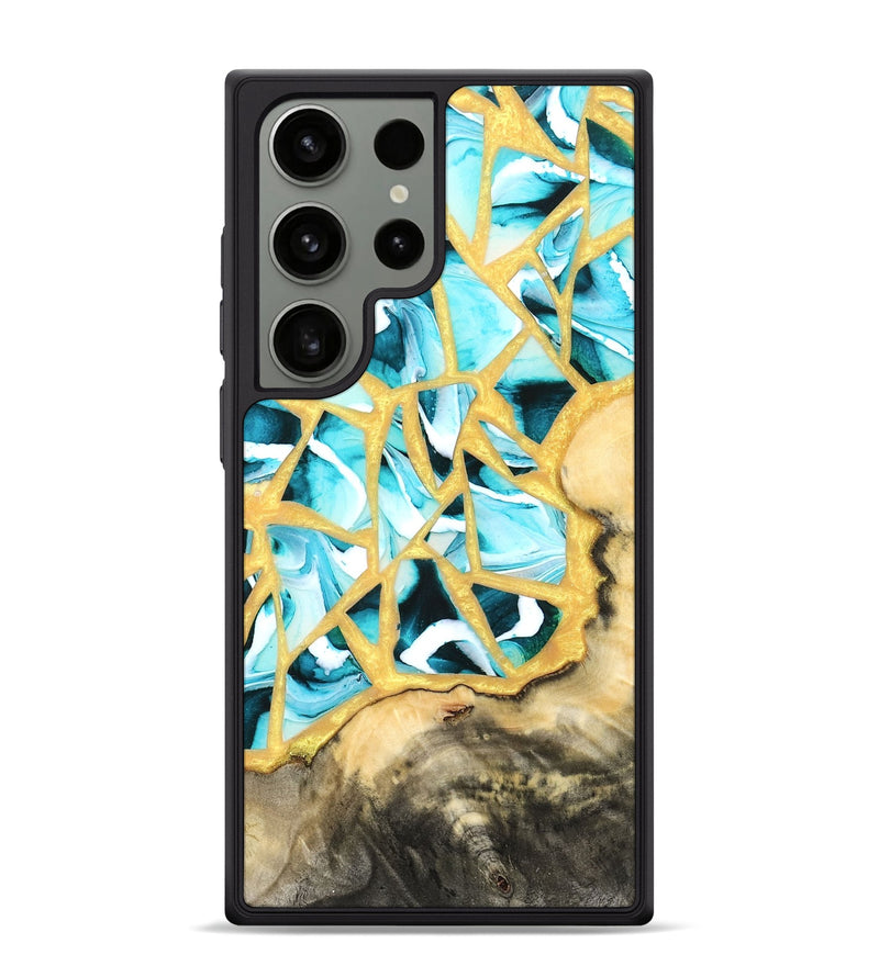 Galaxy S24 Ultra Wood Phone Case - Harmoni (Stained Glass, 821765)