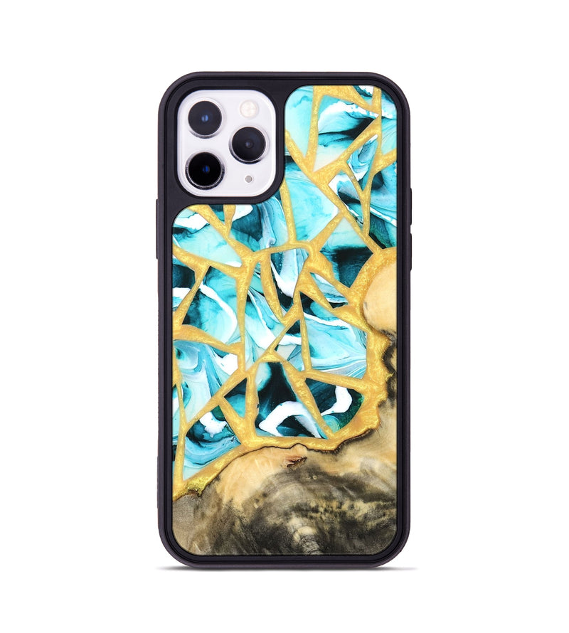 iPhone 11 Pro Wood Phone Case - Harmoni (Stained Glass, 821765)