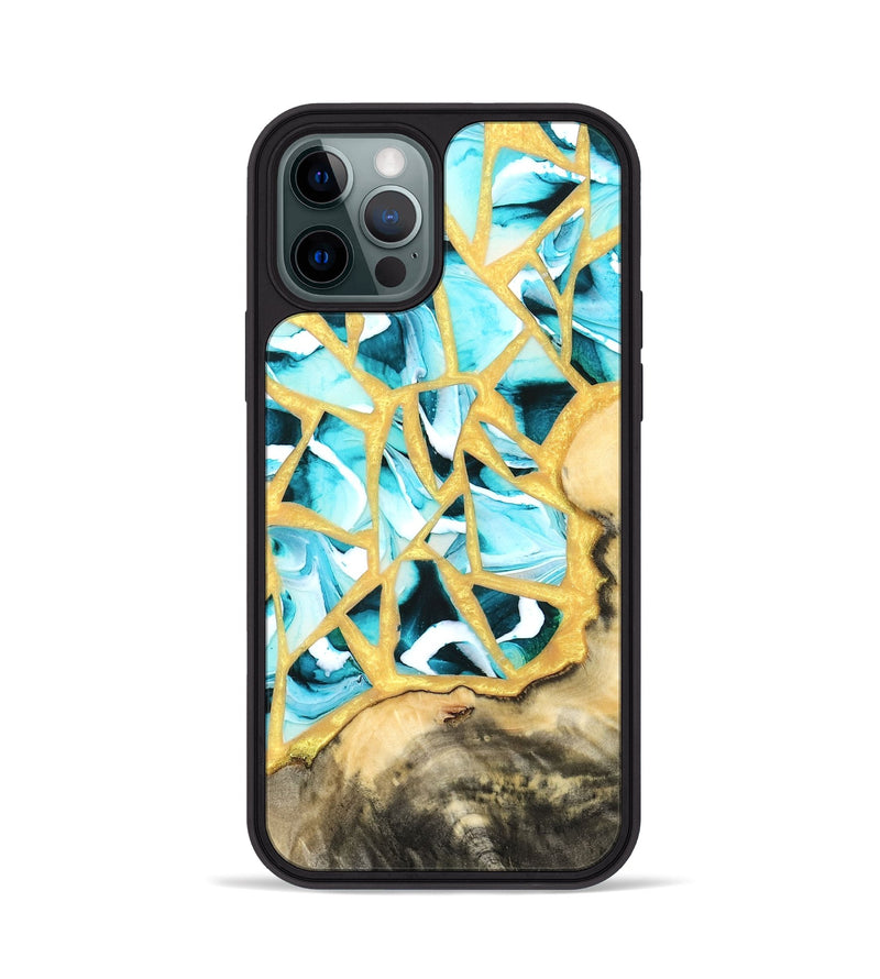 iPhone 12 Pro Wood Phone Case - Harmoni (Stained Glass, 821765)