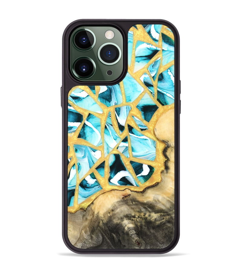 iPhone 13 Pro Max Wood Phone Case - Harmoni (Stained Glass, 821765)