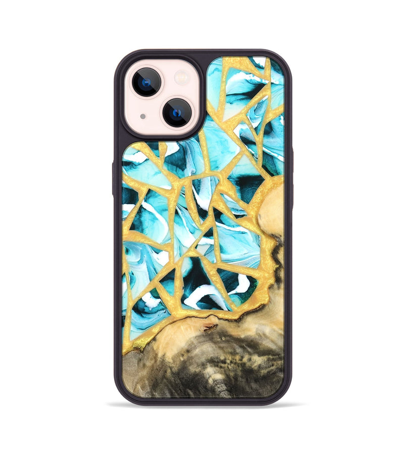 iPhone 14 Wood Phone Case - Harmoni (Stained Glass, 821765)