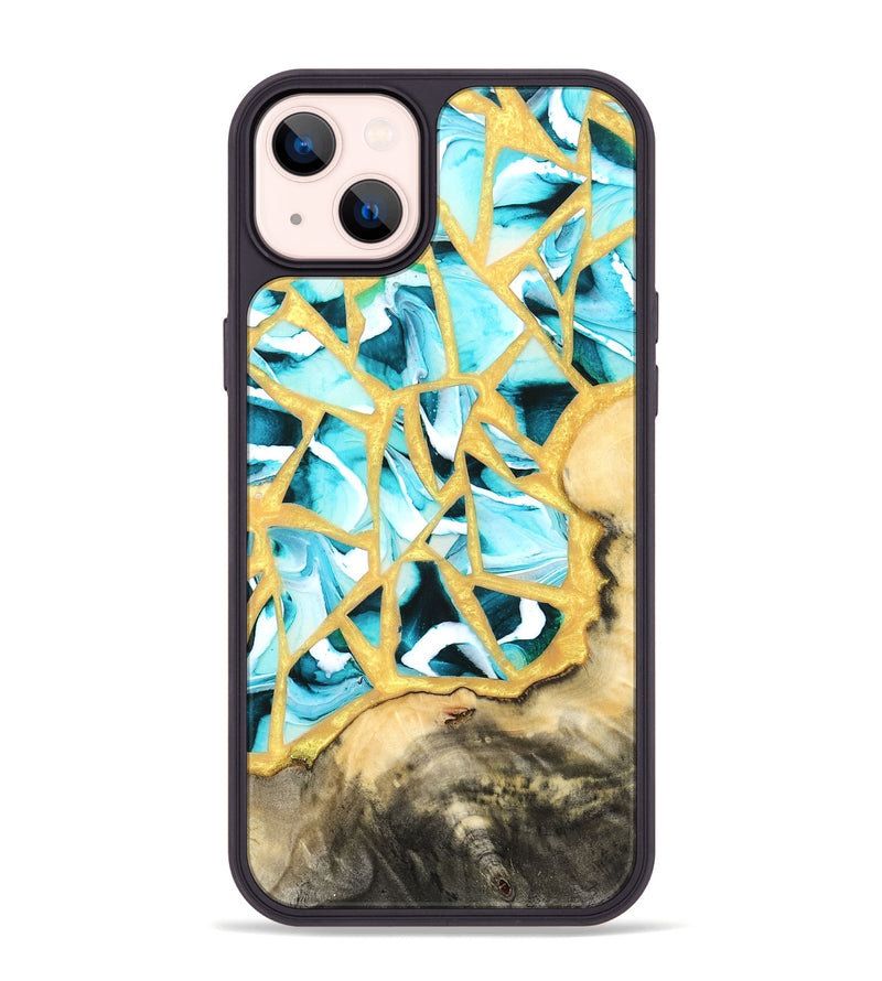 iPhone 14 Plus Wood Phone Case - Harmoni (Stained Glass, 821765)