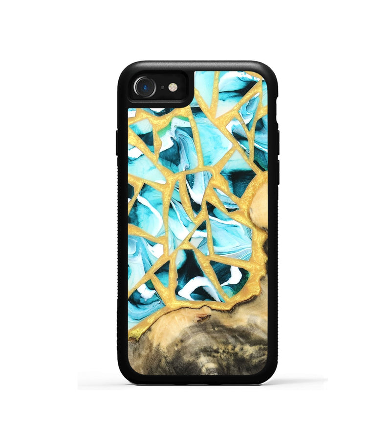 iPhone SE Wood Phone Case - Harmoni (Stained Glass, 821765)