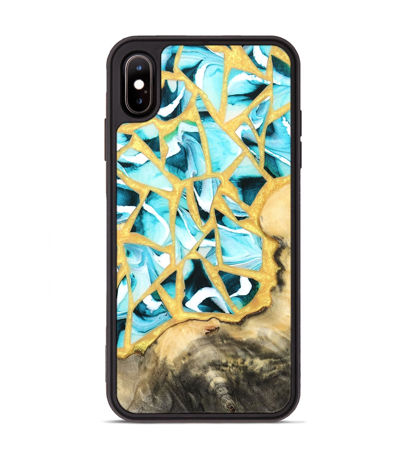 iPhone Xs Max Wood Phone Case - Harmoni (Stained Glass, 821765)
