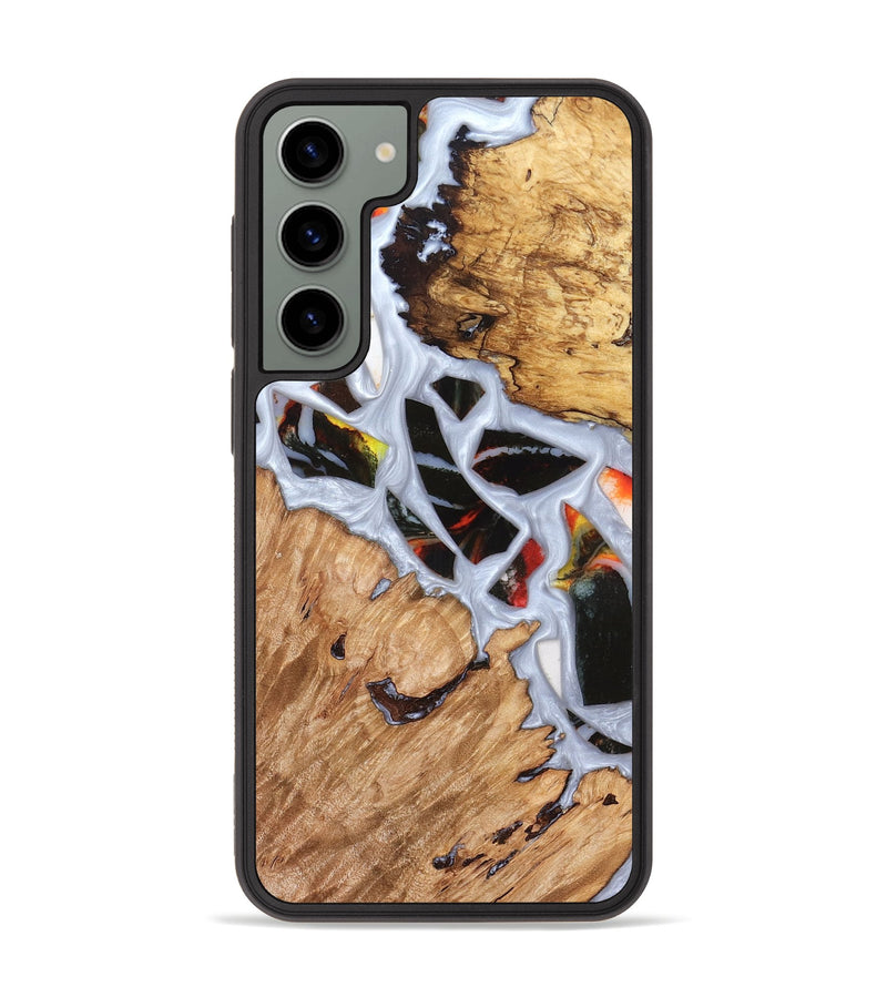 Galaxy S23 Plus Wood Phone Case - Elodie (Stained Glass, 821766)