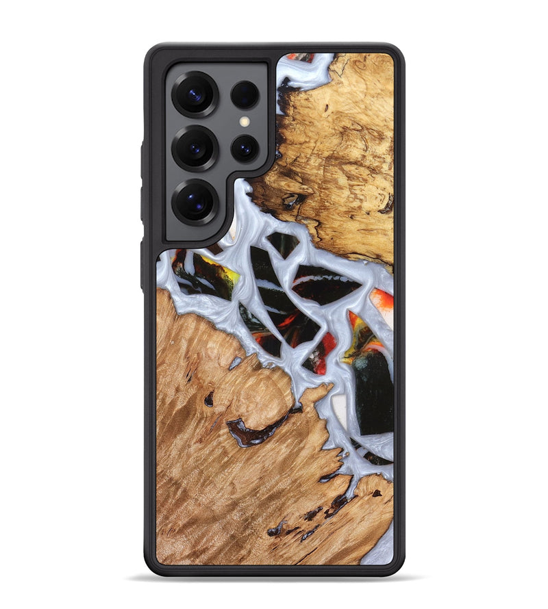 Galaxy S25 Ultra Wood Phone Case - Elodie (Stained Glass, 821766)