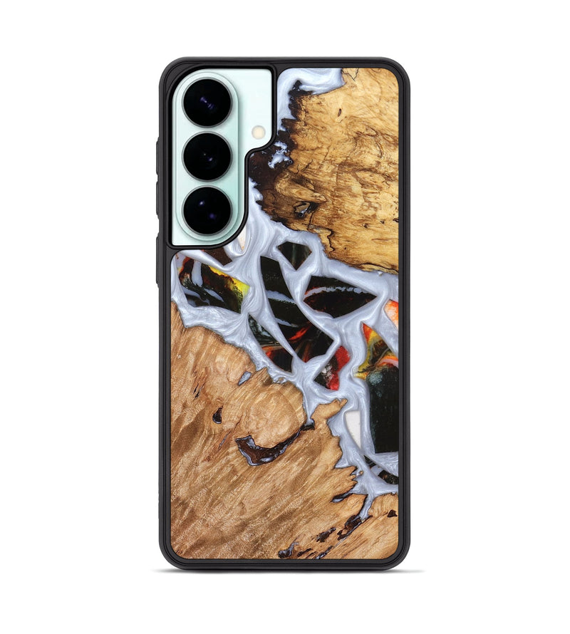 Galaxy S26 Plus Wood Phone Case - Elodie (Stained Glass, 821766)