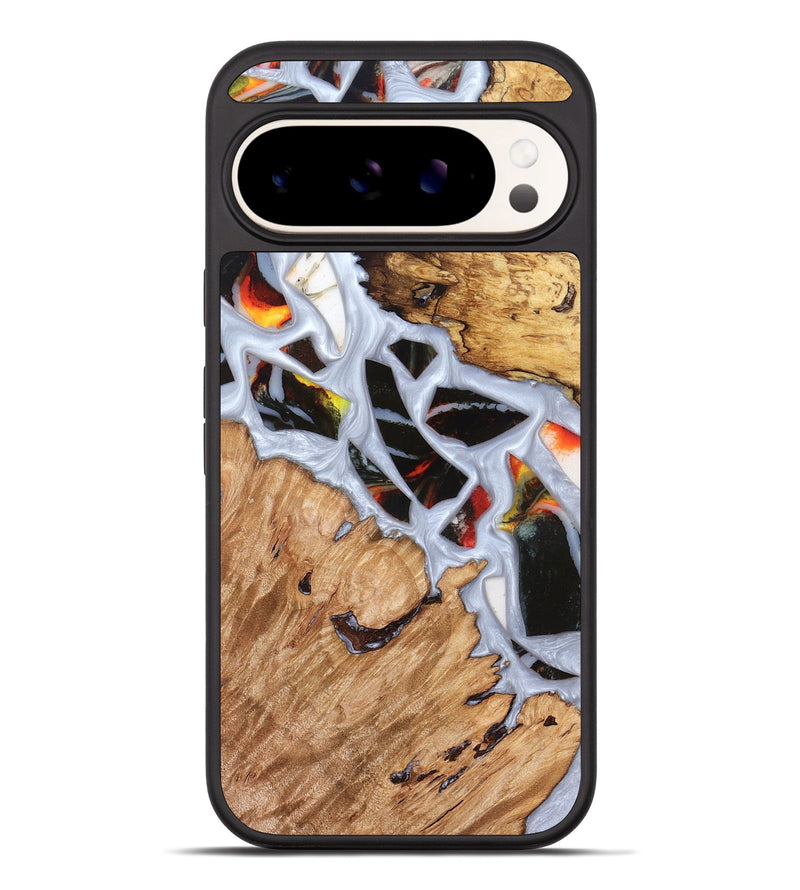 Pixel 10 Pro XL Wood Phone Case - Elodie (Stained Glass, 821766)