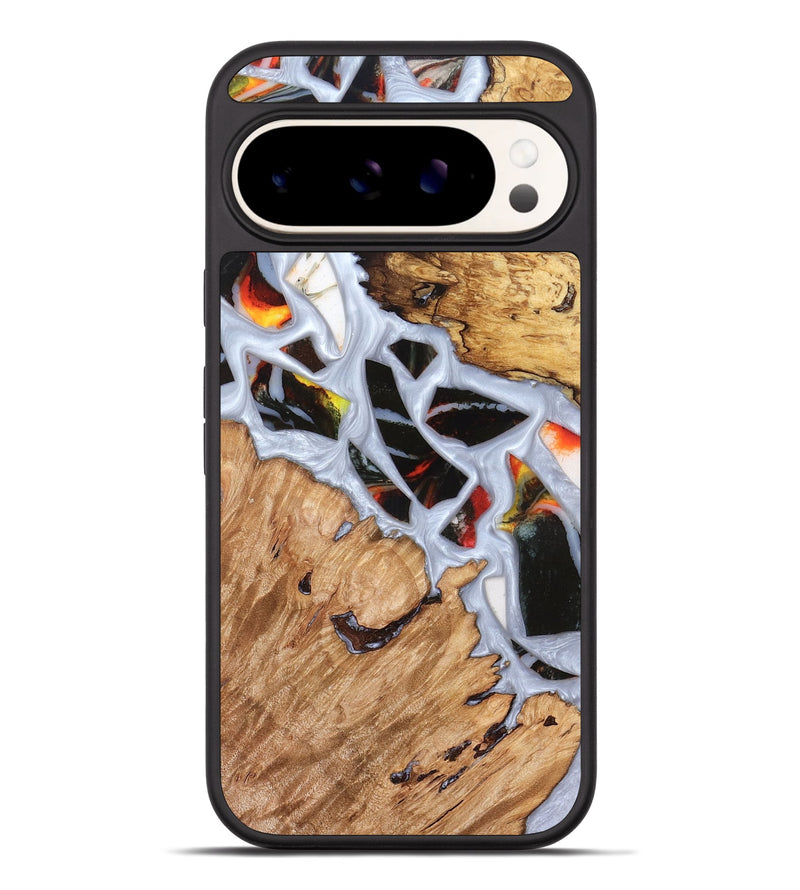 Pixel 9 Pro XL Wood Phone Case - Elodie (Stained Glass, 821766)