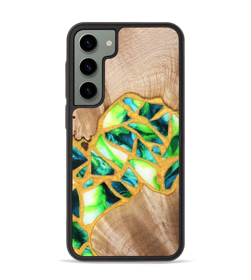 Galaxy S23 Plus Wood Phone Case - Lorene (Stained Glass, 821770)