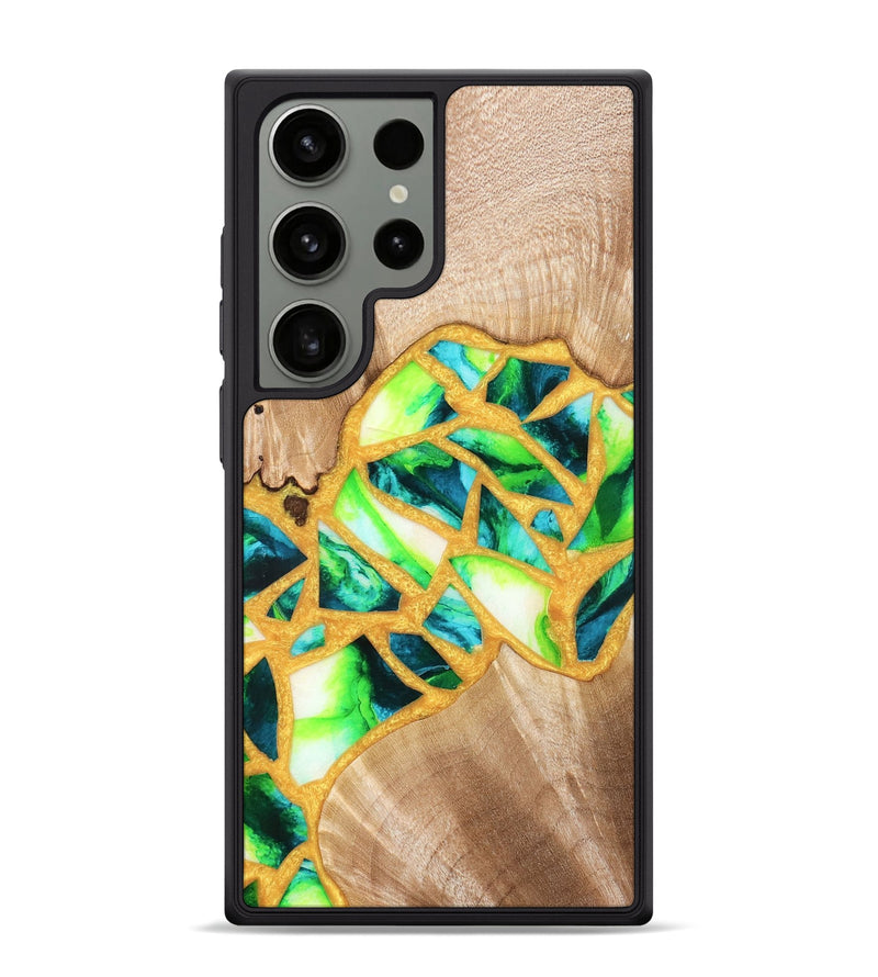 Galaxy S24 Ultra Wood Phone Case - Lorene (Stained Glass, 821770)