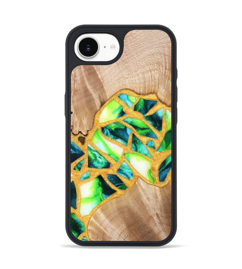 iPhone 16e Wood Phone Case - Lorene (Stained Glass, 821770)